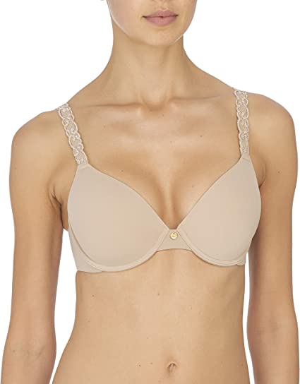 Natori Pure Luxe Custom Coverage Contour Bra | 40plusstyle.com