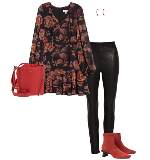 how to wear booties with dresses and skirts