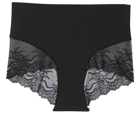 No show underwear - SPANX Undie-tectable lace hi-hipster panties | 40plusstyle.com