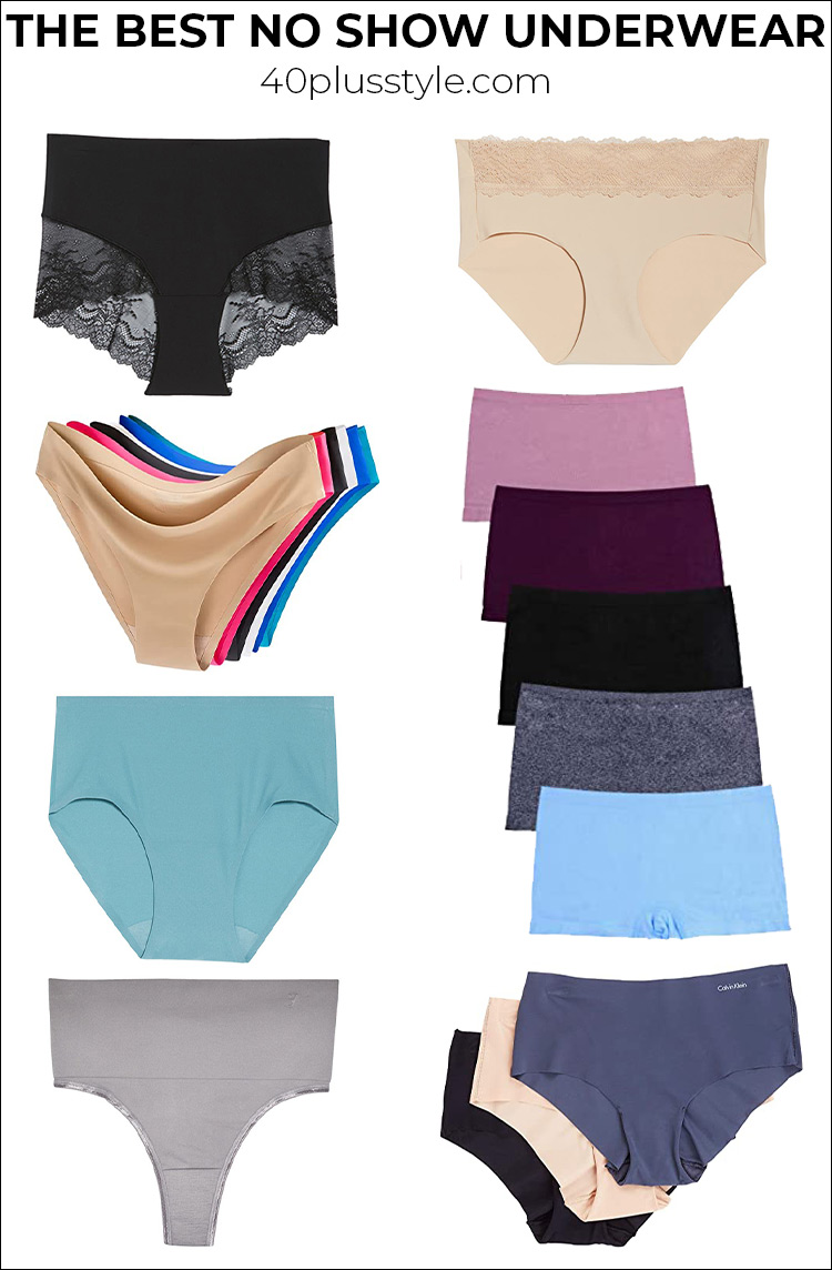 How to avoid visible panty lines: The best no show underwear to wear under everything | 40plusstyle.com