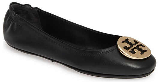 Tory Burch Minnie Travel Ballet Flat | 40plusstyle.com