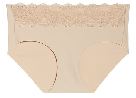 No show underwear - b.temptd by Wacoal b.bare Hipster Panties | 40plusstyle.com