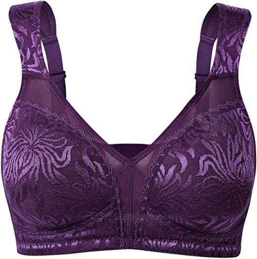 Wingslove Full Figure Wireless Minimizer Bra | 40plusstyle.com