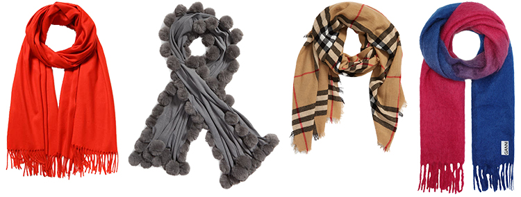 How to look fashionable in winter: statement scarves | 40plusstyle.com