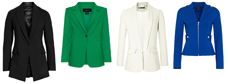 Blazers to wear with jeans to work | 40plusstyle.com