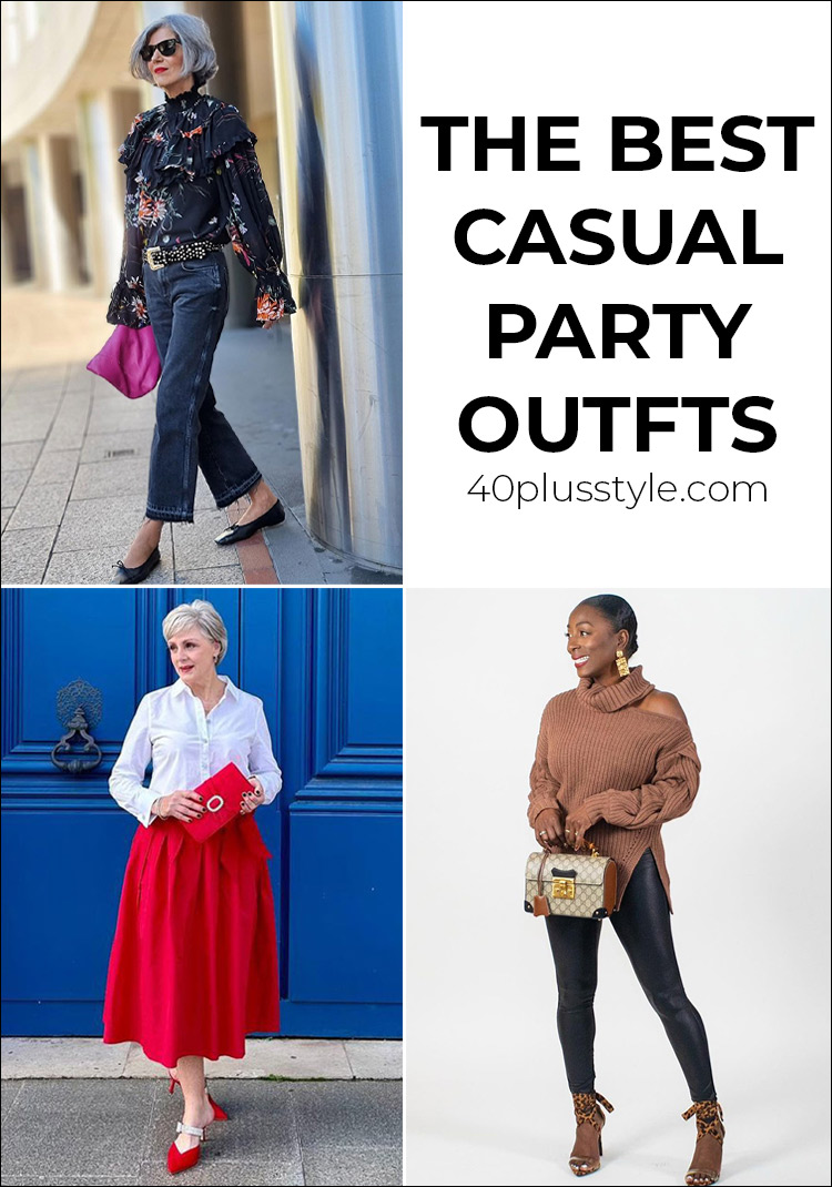 The best casual party outfits that still make an impact | 40plusstyle.com