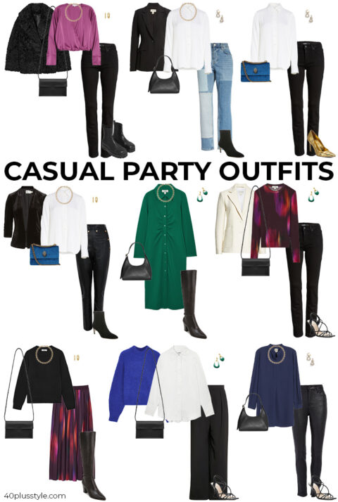 casual party outfits that make an impact, best outfits - 40+style