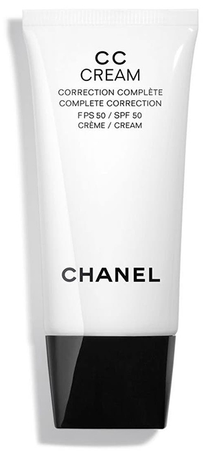 Best CC cream for mature skin - CHANEL CC CREAM Super Active Correction Complete Sunscreen SPF 50 | 40plusstyle.com