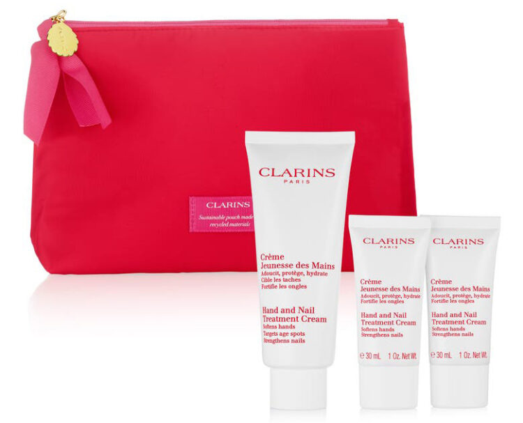 Clarins Hand & Nail Treatment Cream Trio $49 Value | 40plusstyle.com