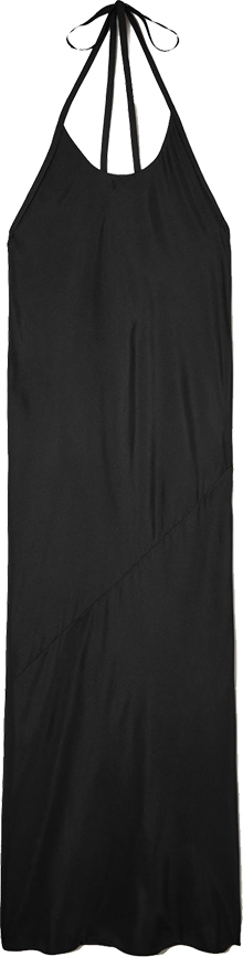 COS Silk Halterneck Midi Dress | 40plusstyle.com