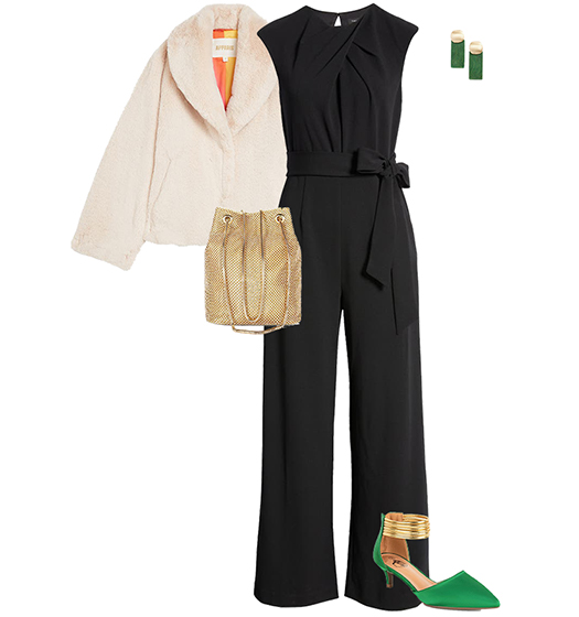 Christmas party outfit 2: Jumpsuits | 40plusstyle.com