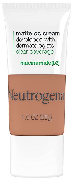 Neutrogena Clear Coverage Flawless Matte CC Cream Fragrance-Free | 40plusstyle.com