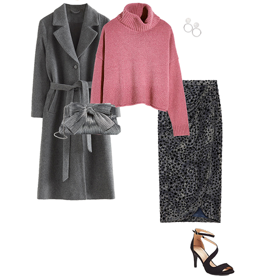 Christmas party outfit 5: Pastels | 40plusstyle.com