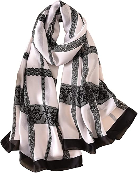 Formal dress cover up - NUWEERIR 100% Large Mulberry Silk Scarf | 40plusstyle.com
