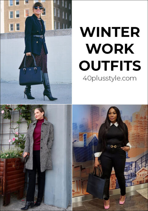 Winter Work Outfits What To Wear To Work In Winter 40style 6896