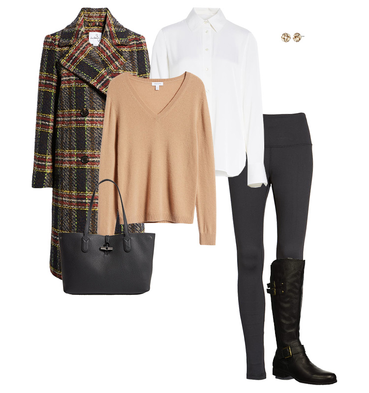 Layering outfit | 40plusstyle.com