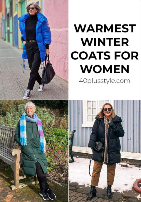 Warmest winter coats for women- best women's coats - 40+style