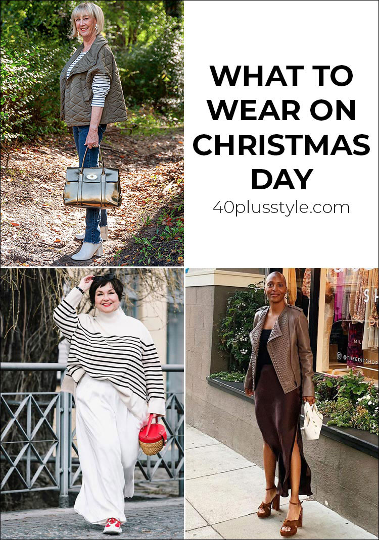 WHAT TO WEAR ON CHRISTMAS DAY: All the Christmas Day outfits you need for lounging, lunching, staying in or going out | 40plusstyle.com