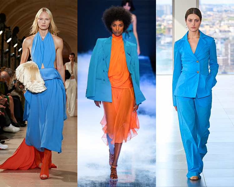 2023 spring clothing colors - Blue outfits for spring | 40plusstyle.com