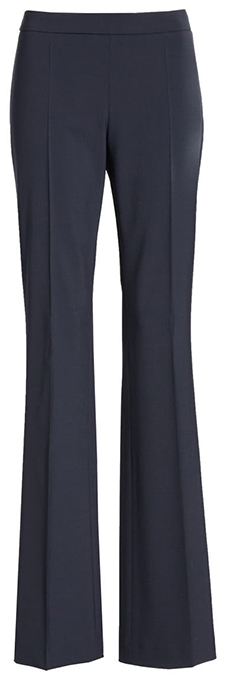 BOSS Tulea Side Zip Tropical Stretch Wool Trousers | 40plusstyle.com