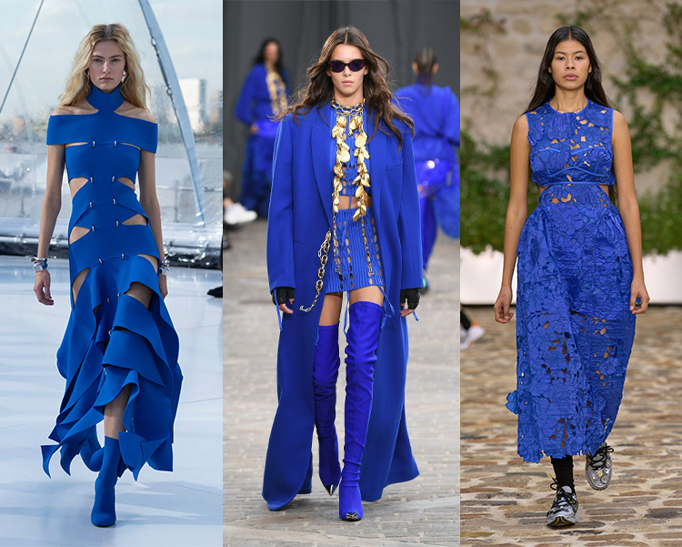 2023 spring clothing colors - Cobalt blue outfits for spring | 40plusstyle.com