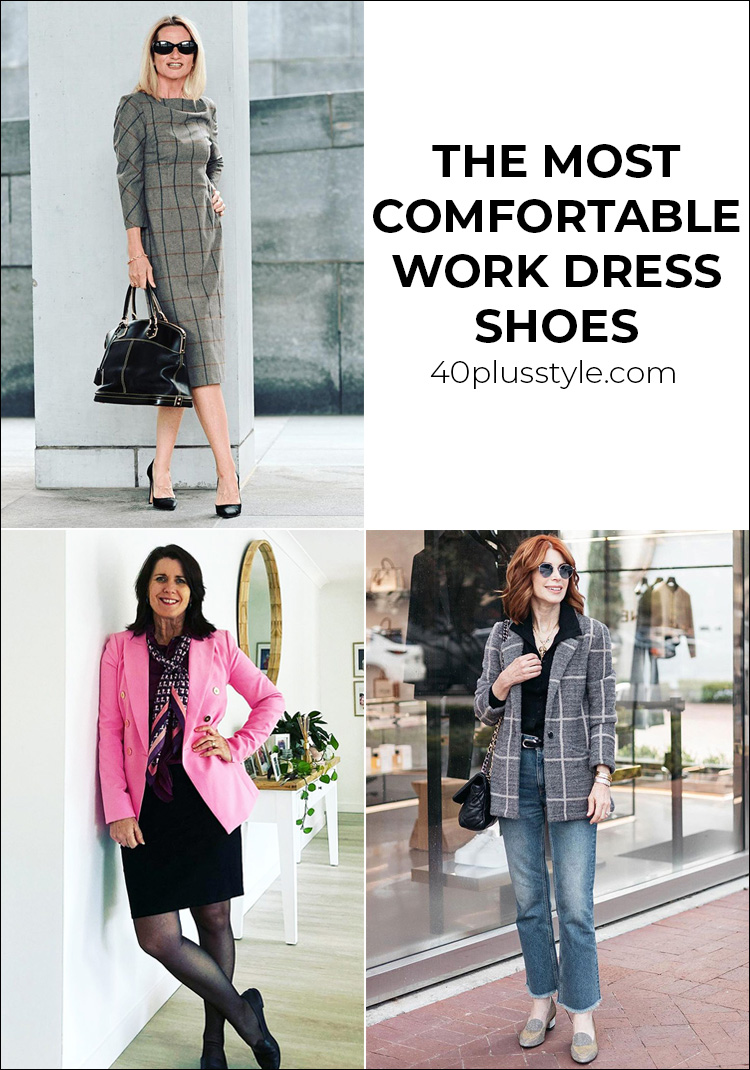 The most comfortable work dress shoes for women | 40plusstyle.com
