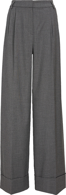 Express High Waisted Pleated Wide Leg Pant | 40plusstyle.com