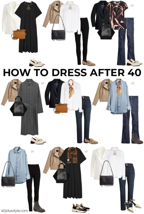 How to dress after 40 and still look hip? Style tips for women over 40