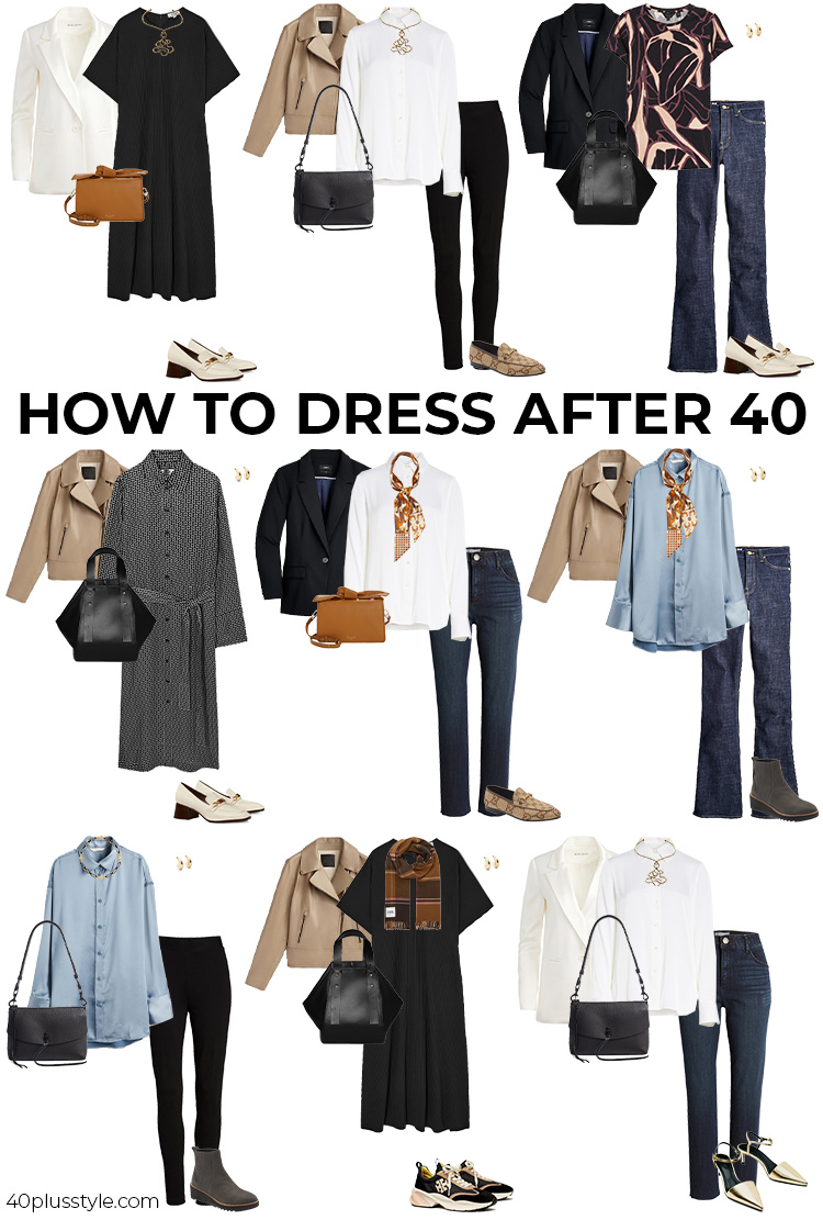 How To Dress After 40 And Still Look Hip? Style Tips For Women Over 40 ...