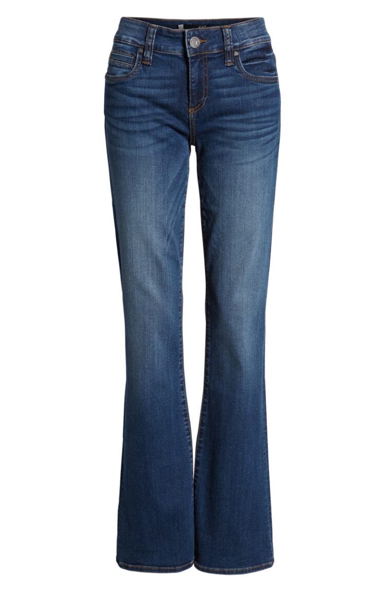 KUT from the Kloth Natalie Bootcut Jeans| 40plusstyle.com