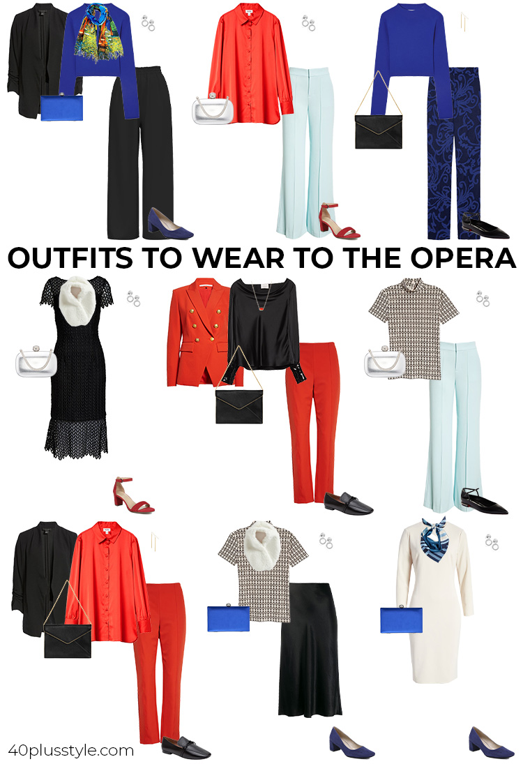 What to wear to the opera | 40plusstyle.com