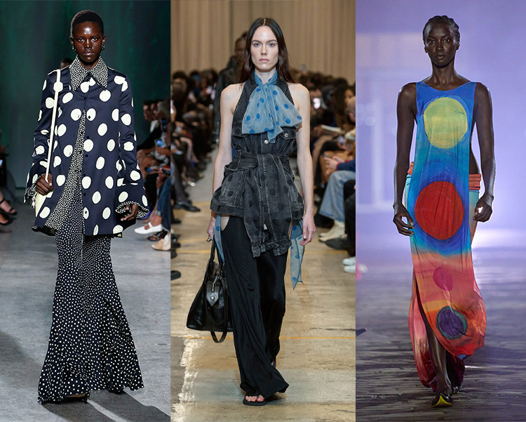 Spring 2023 trends - polka dots | 40plusstyle.com