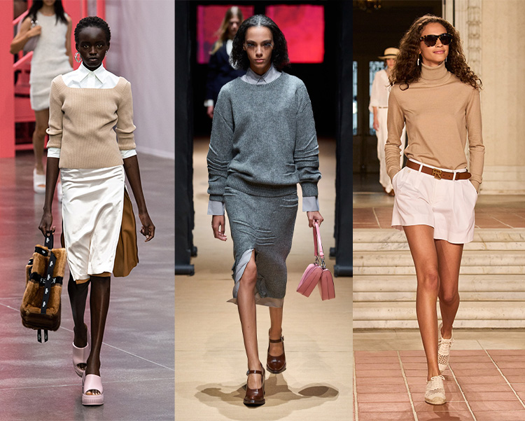 Spring 2023 trends - Preppy style on the catwalk | 40plusstyle.com