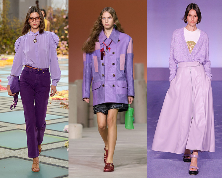 spring clothing colors 2023 - Purple outfits for spring | 40plusstyle.com