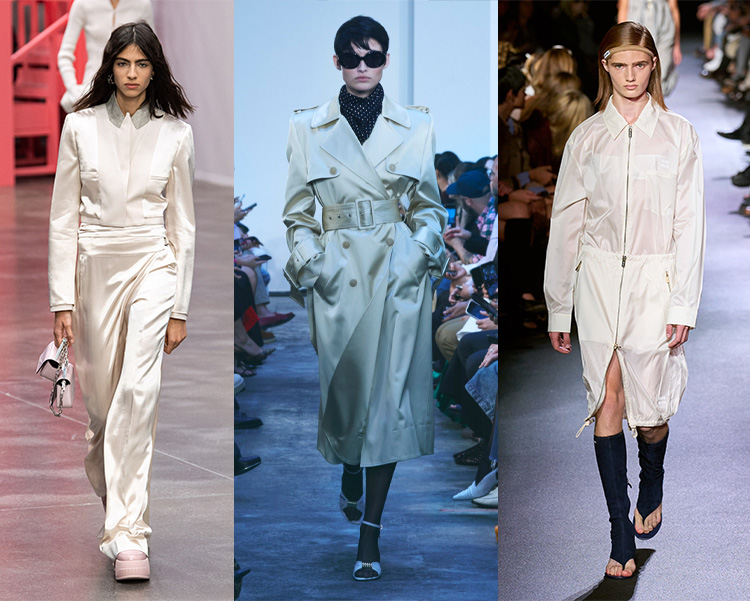 Spring 2023 trends - Satin on the spring catwalks | 40plusstyle.com