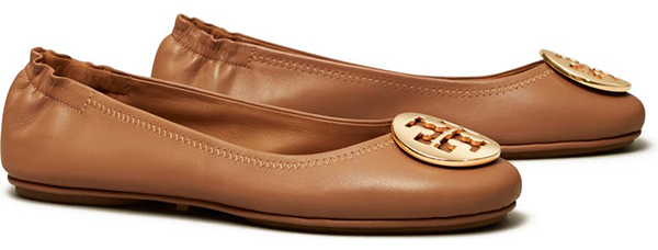 Tory Burch Minnie Travel Ballet Flat | 40plusstyle.com