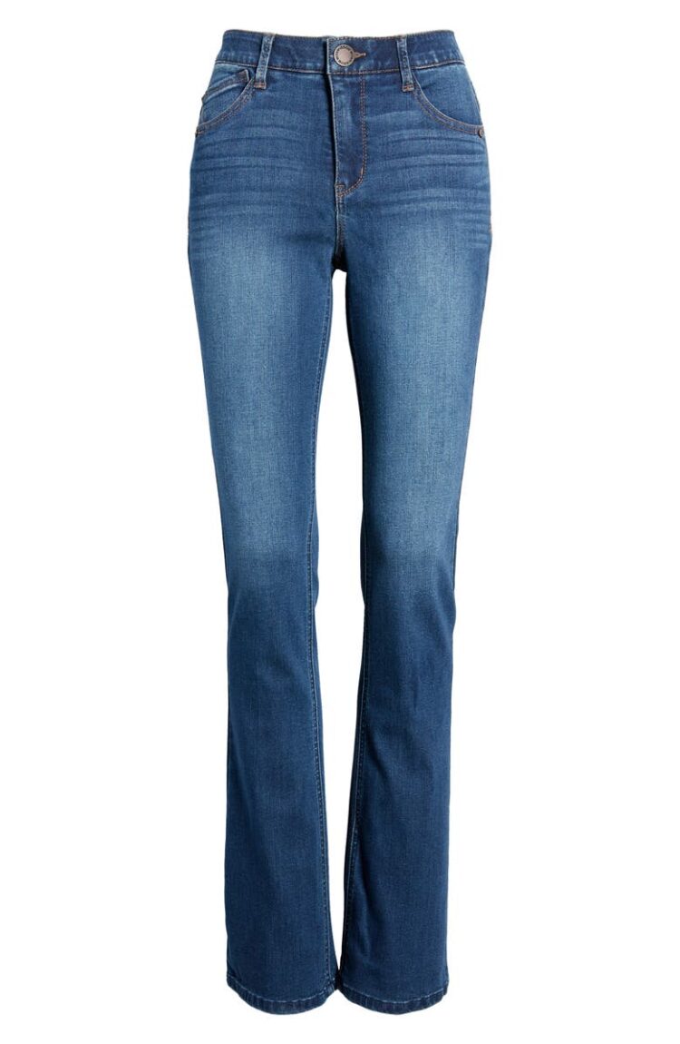 best jeans for apple shape - top pick and brands - 40+Style