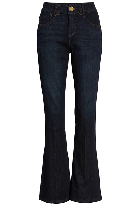 Wit & Wisdom 'Ab'Solution Itty Bitty Bootcut Jeans | 40plusstyle.com