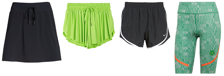 Workout shorts | 40plusstyle.com 