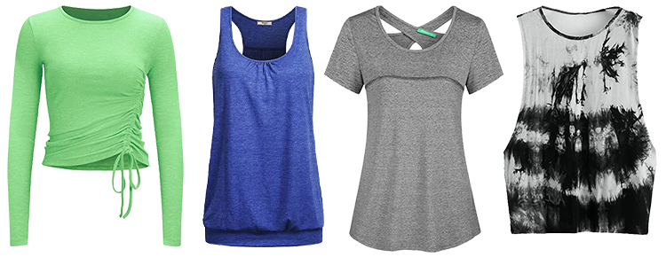 Workout tops | 40plusstyle.com