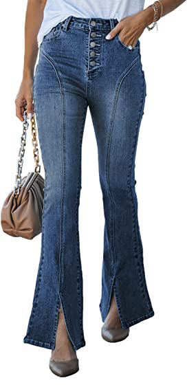Astylish Flare Jeans | 40plusstyle.com
