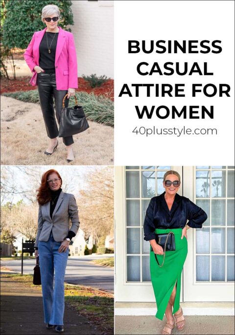 Business casual attire for women - best office outfits - 40+style