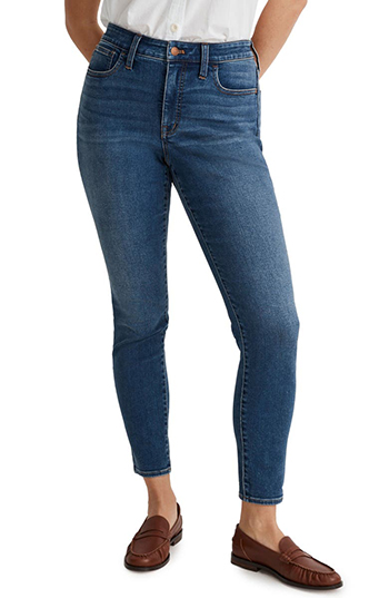 Madewell Curvy Roadtripper Authentic Skinny Jeans | 40plusstyle.com