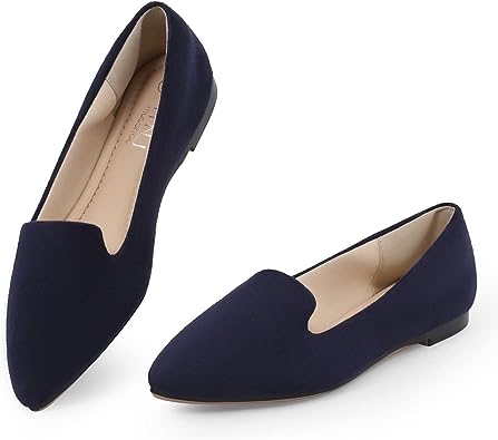 Shoes with arch support - MUSSHOE Pointed Flats | 40plusstyle.com