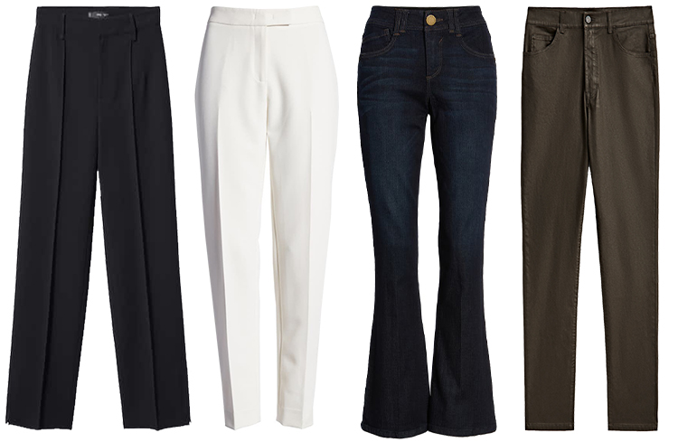 Business casual attire for women - pants and jeans | 40plusstyle.com