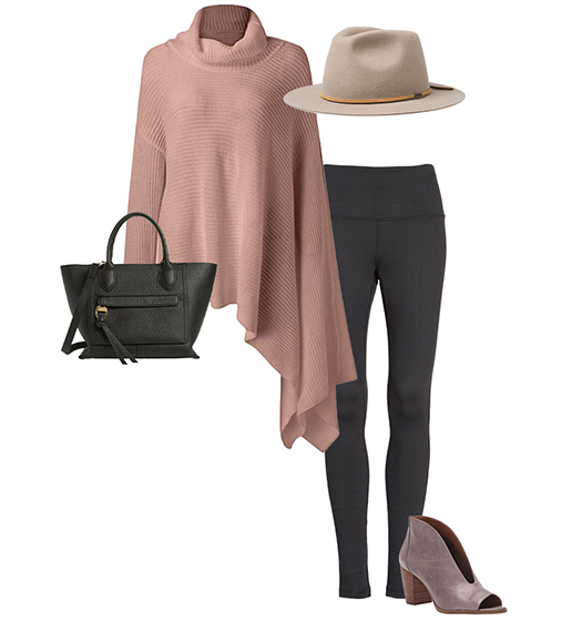 Asymmetric sweater outfit | 40plusstyle.com