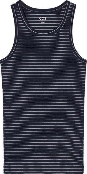 COS Ribbed Tank Top | 40plusstyle.com