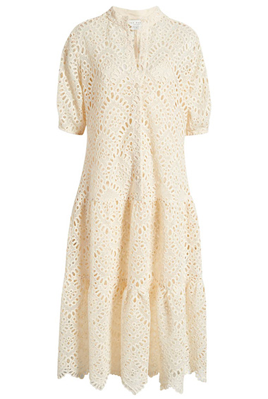 Ted Baker London Lezzley Broderie Anglaise Dress | 40plusstyle.com