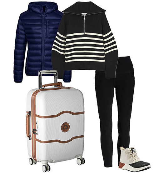 Travel clothes for cold climates | 40plusstyle.com