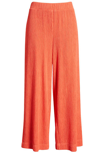 Anne Klein Pull-On Wide Leg Ankle Pants | 40plusstyle.com